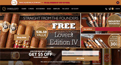 Desktop Screenshot of cigars.com